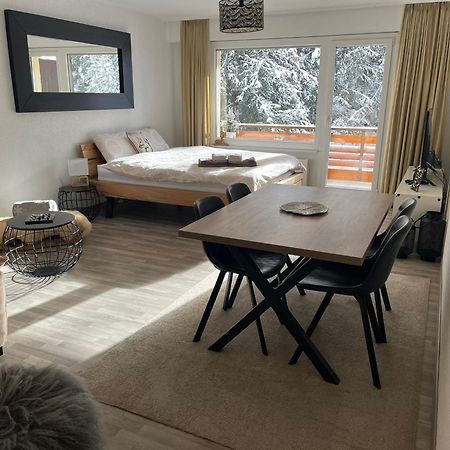 Grand Studio Au Centre De Crans Exteriör bild